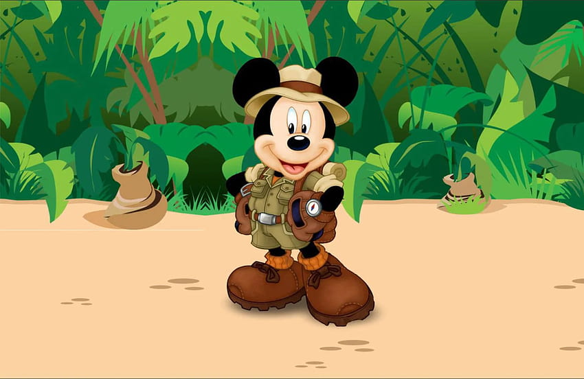 41 Safari Mickey, mickey safari HD wallpaper