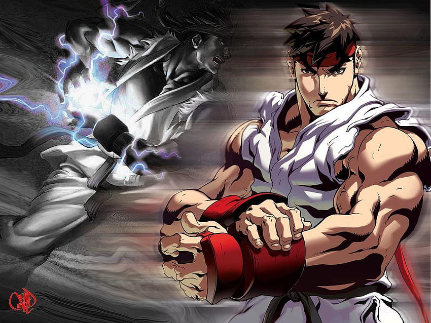 Ryu Street Fighter, combattente di strada ken Sfondo HD