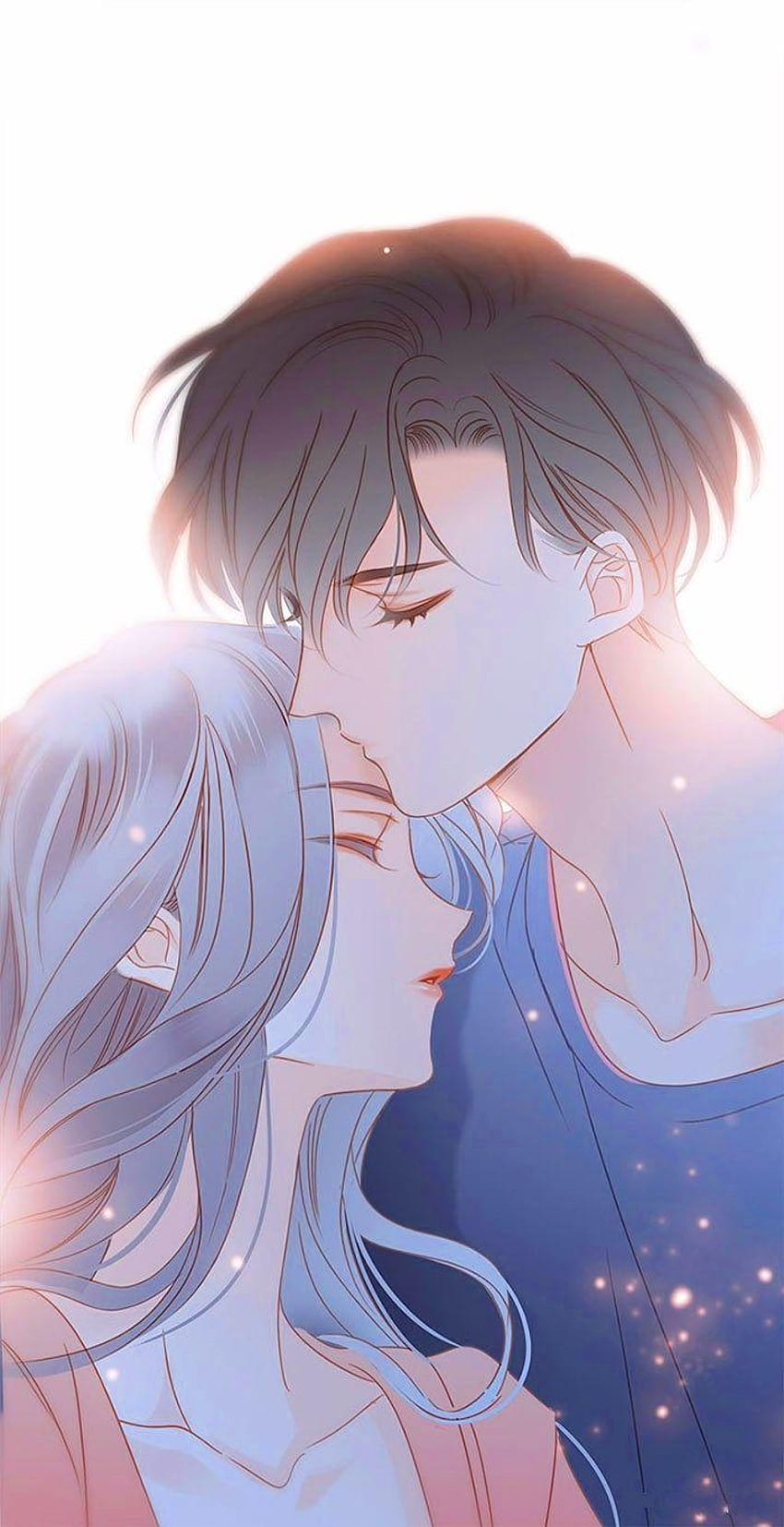 Anime couples kissing HD wallpapers | Pxfuel