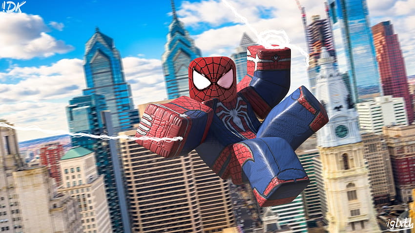 Retour sur le nouveau Spider Man GFX, roblox spider man Fond d'écran HD
