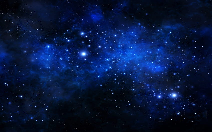 Niebieski wszechświat 61243 Tapeta HD