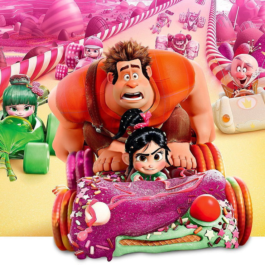 Instagram'da Disney Movie Club: “Sugar Rush Racers! HD telefon duvar kağıdı