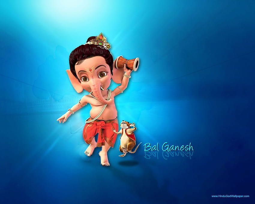 Vinayagar Animasyon, ganesh çizgi filmi HD duvar kağıdı