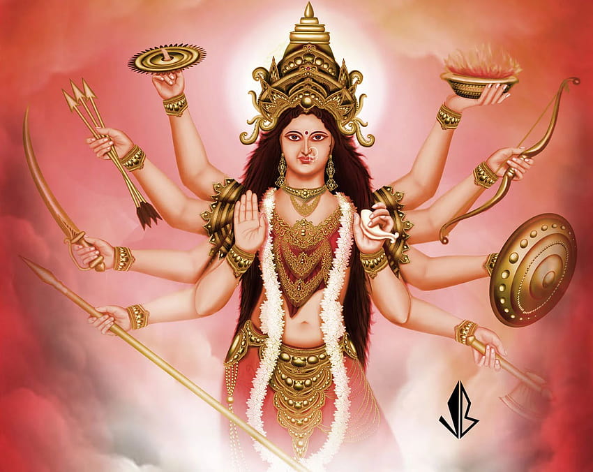 Jai Mata Di MAA Durga Beautiful Navratri & Durga Ashtami Puja, navratri mata papel de parede HD