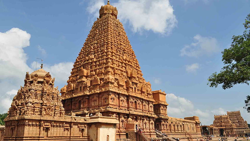 Temple de Thanjavur Brihadeeswara, temple Fond d'écran HD