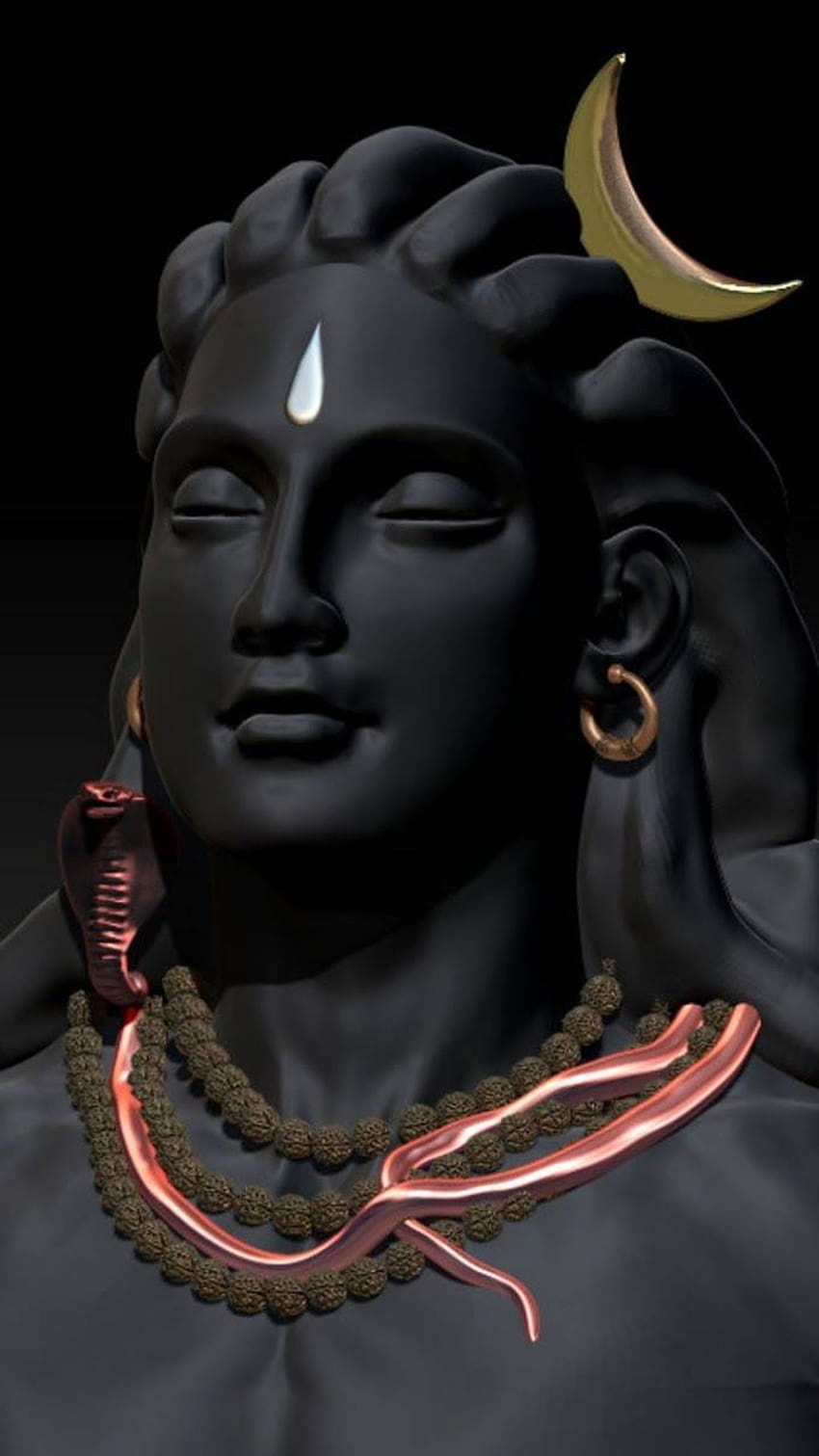 10 Lord Shiva, hinduski bóg, Shiv ji, Bholenath Tapeta na telefon HD