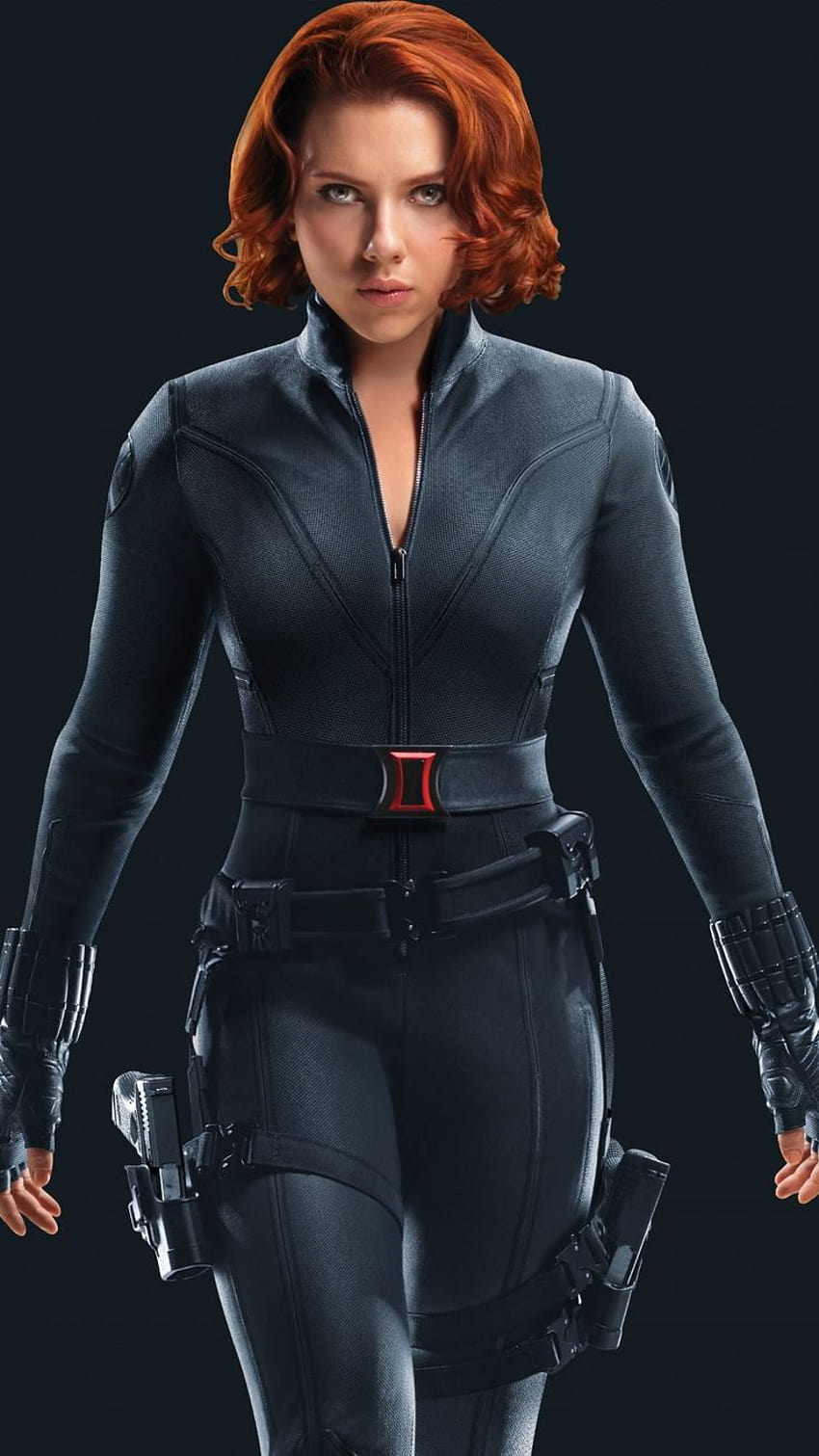 Viuda negra Scarlett Johansson Superhero Ultra Mobile, actriz de los vengadores fondo de pantalla del teléfono