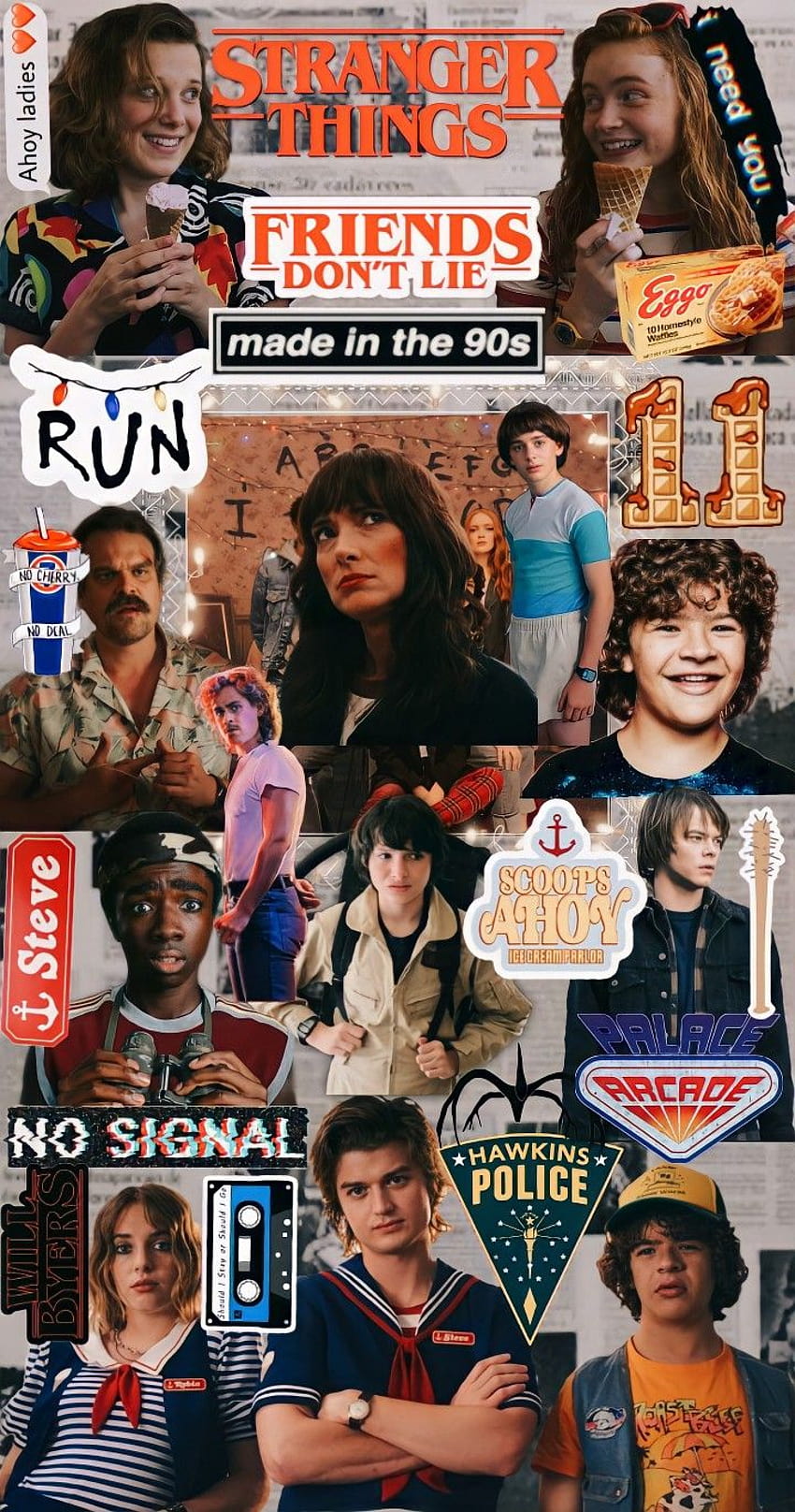 23 Stranger things wall collage ideas in 2021 stranger things collage HD  phone wallpaper  Pxfuel