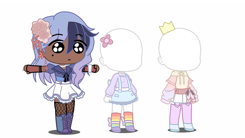 Oc de gacha club^^  Cute drawings, Character design, Soft boy outfits