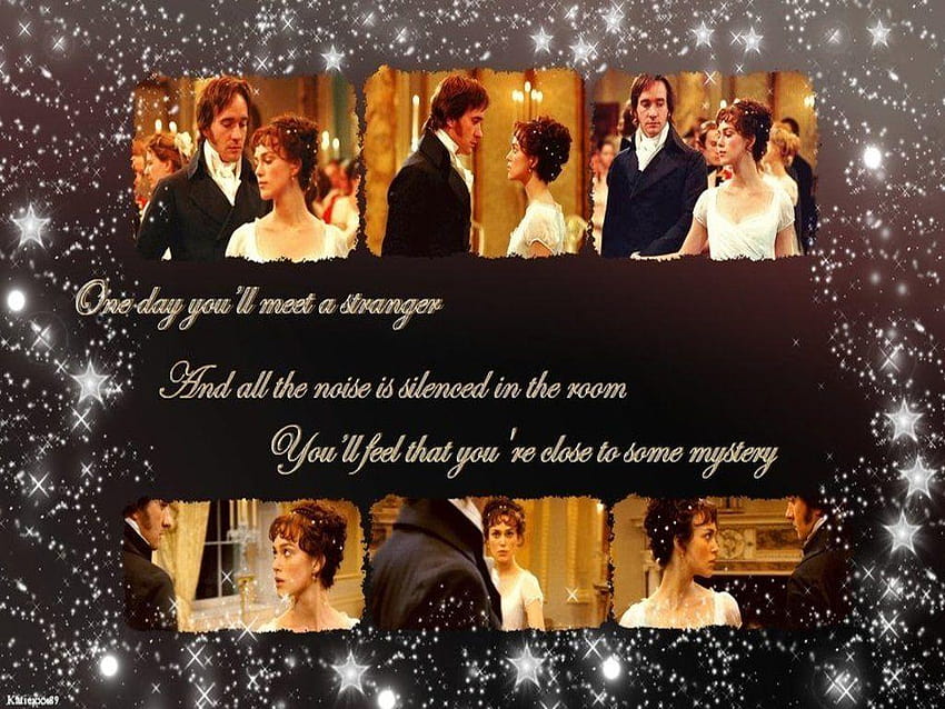 Orgullo y prejuicio Parejas Elizabeth y Mr. Darcy, orgullo prejuicio fondo de pantalla