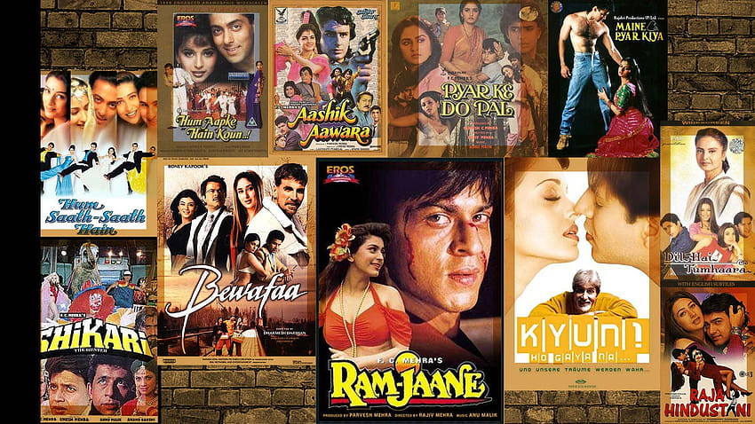 Films hindi sur Netflix: pouvez-vous deviner ces films ringards de Bollywood sur Netflix à partir de leurs descriptions?, mélange de films Fond d'écran HD