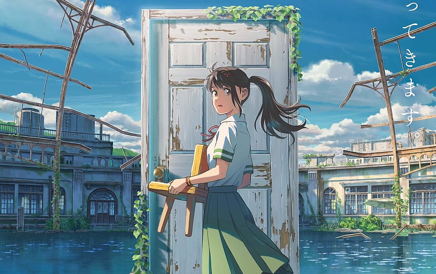 Suzume no Tojimari Key Visual Reveals Protagonist, Story, Japanese Release Date HD wallpaper