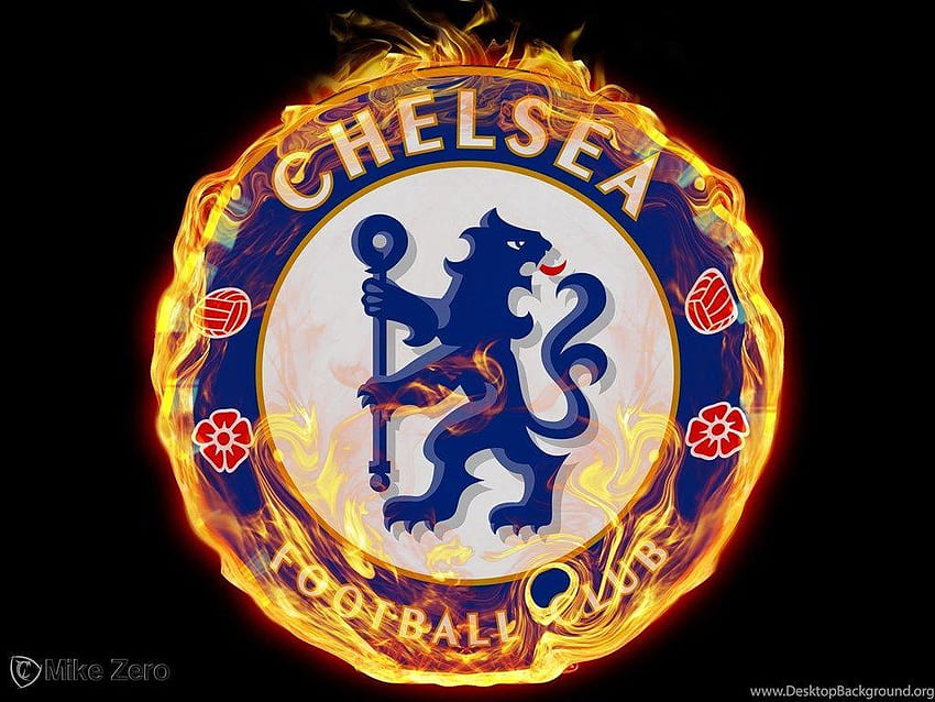 Chelsea Logo Backgrounds, chelsea logo black background HD wallpaper
