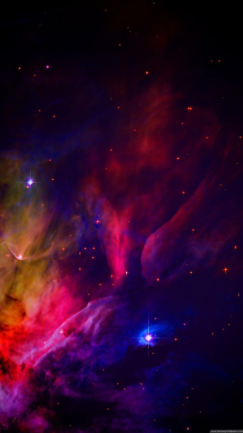 Rainbow Galaxy, space galaxy HD phone wallpaper