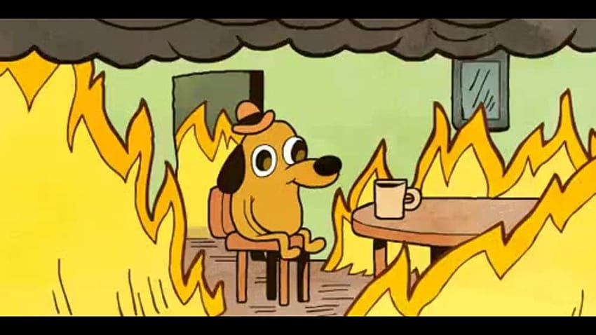 This is fine dog fire funko pop this is fine toy HD wallpaper  Peakpx