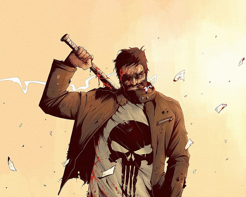 1280x1024 The Punisher Marvel Comics Artwork 1280x1024 Resolution , Backgrounds, and HD wallpaper