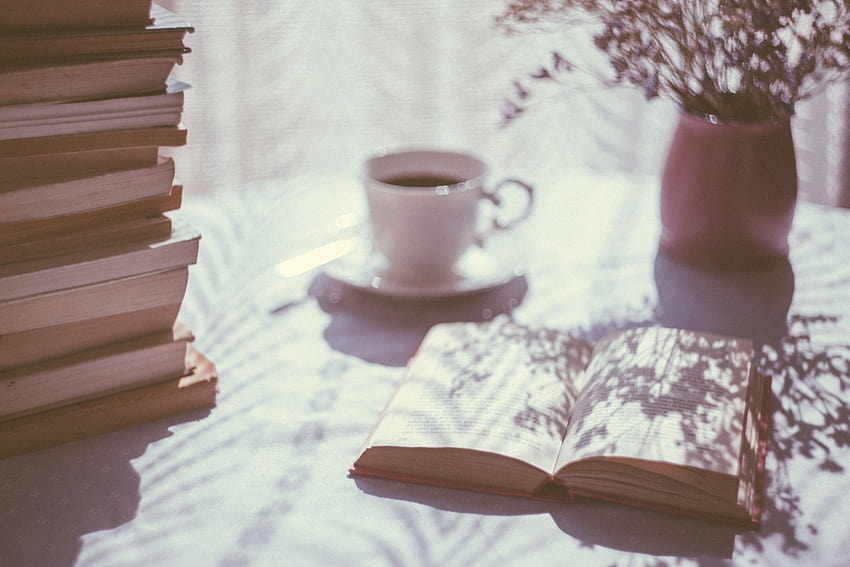Stock of books · Pexels, coffee winter and books HD wallpaper | Pxfuel