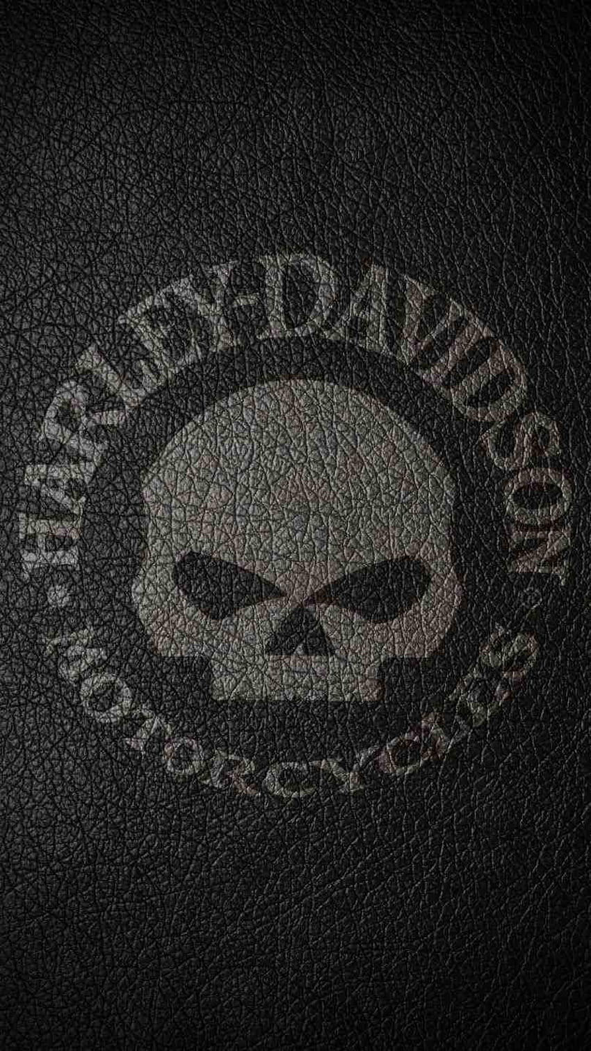 Emblema de Harley Davidson, logotipo de Harley Davidson fondo de pantalla del teléfono