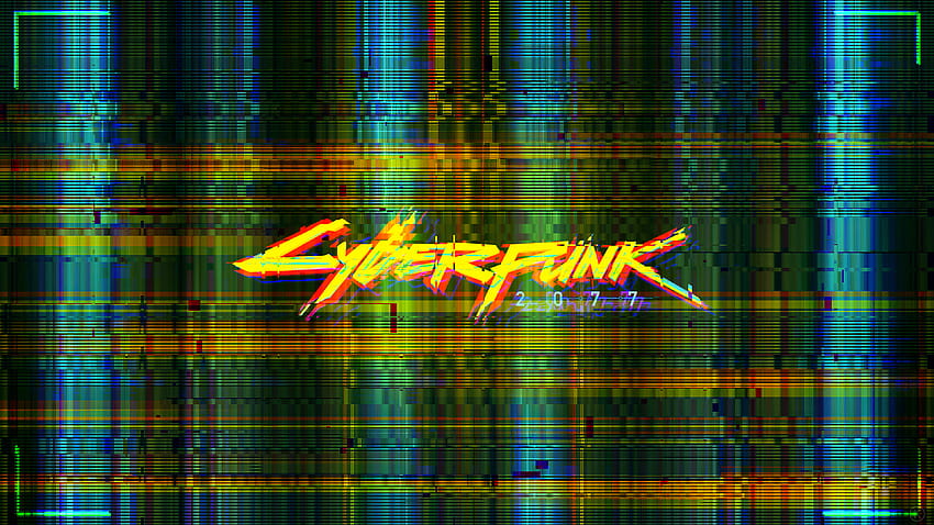 Cyberpunk 2077 Glitch Logo , Games, Backgrounds, and HD wallpaper | Pxfuel