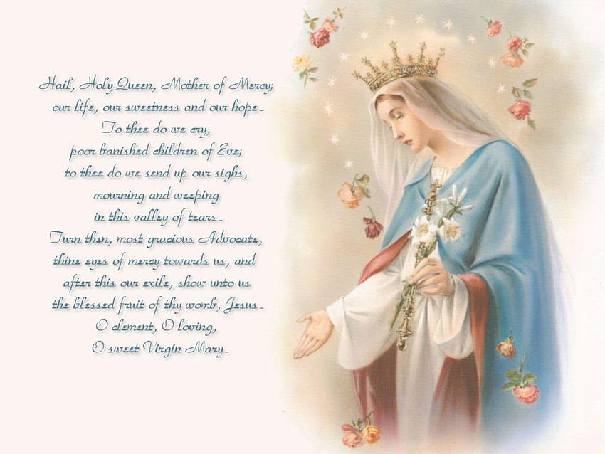 Praying the Rosary, holy mary mother HD wallpaper