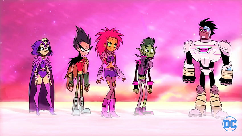Teen Titans, the night begins to shine HD wallpaper