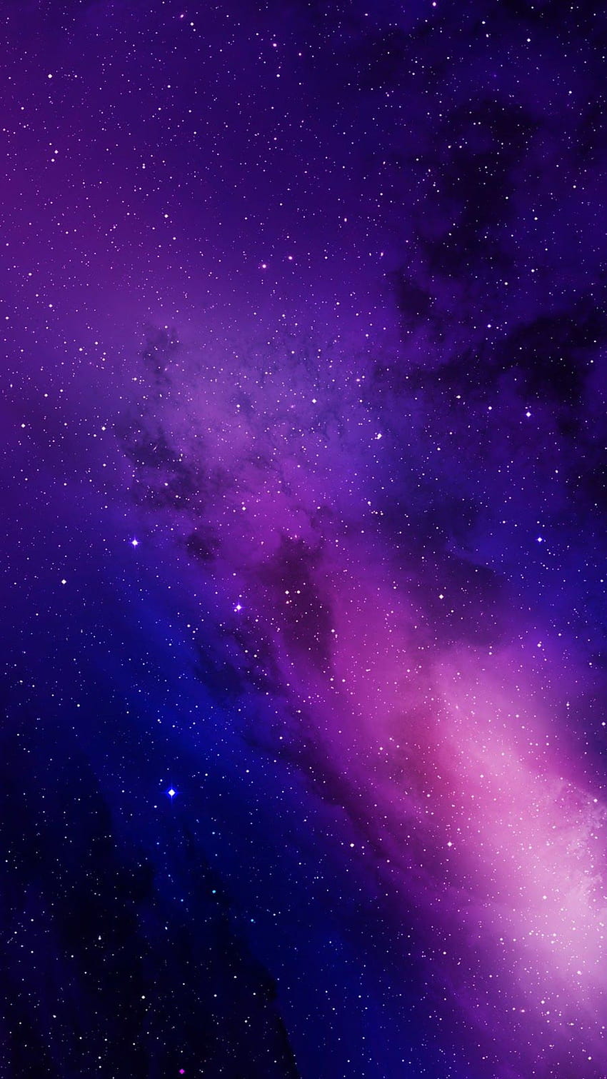 Cielo, viola, viola, blu, atmosfera, spazio, galassia viola Sfondo del telefono HD
