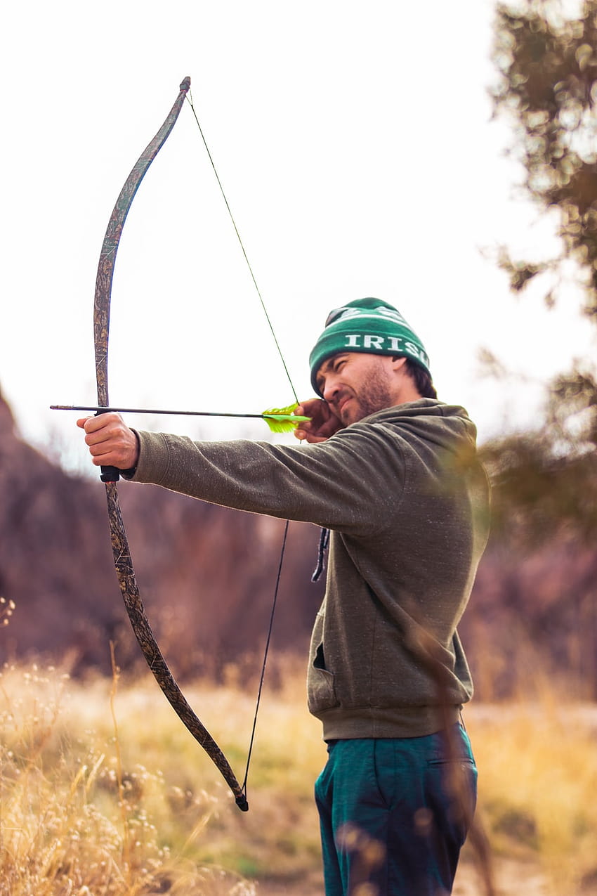 50 Archery [], bow and arrow firing HD phone wallpaper