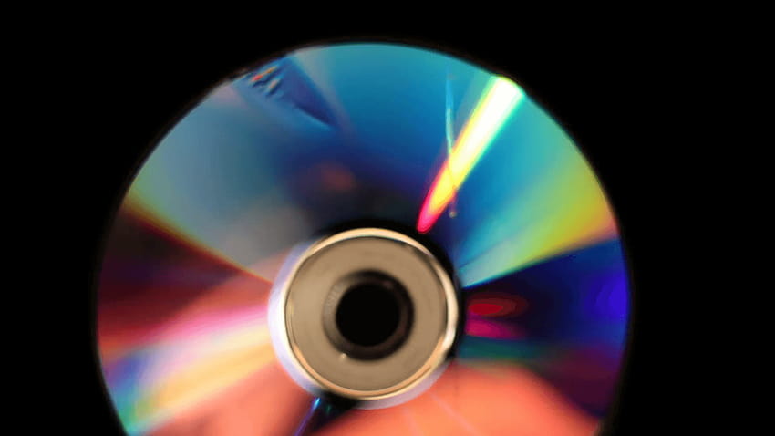 Melting CD / DVD with Heat on Black Backgrounds Stock Video Footage, cd background HD wallpaper