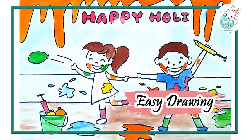 13 Happy Holi Festival Illustration | Deeezy-saigonsouth.com.vn