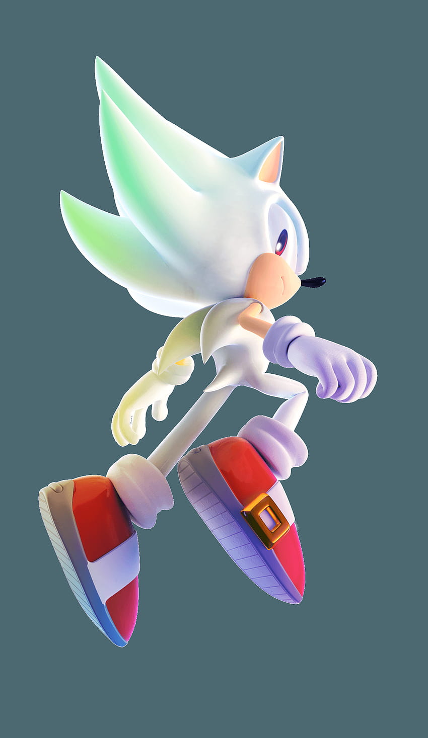 Super Sonic Legacy Render von Nibroc, Hyperschall HD-Handy-Hintergrundbild