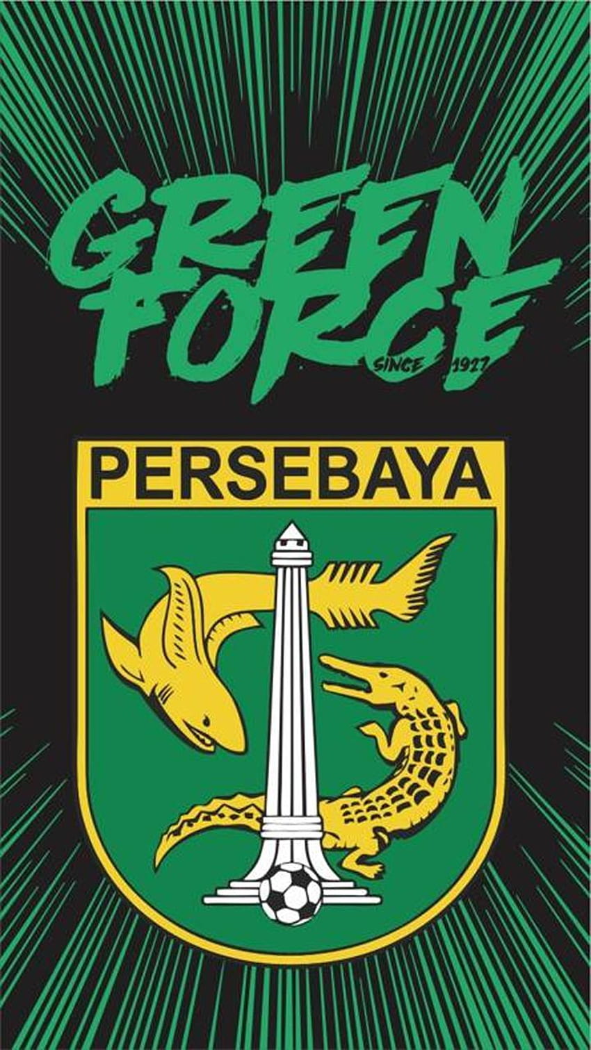 Persebaya Surabaya Keren Bonek 1927 pour Android, logo persebaya android Fond d'écran de téléphone HD
