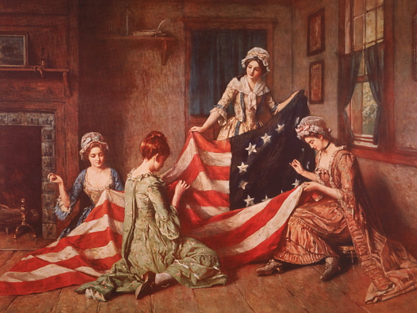 Is the Betsy Ross Flag Racist? Meaning, History and Symbolism Behind U.S.A.'s 13 HD wallpaper