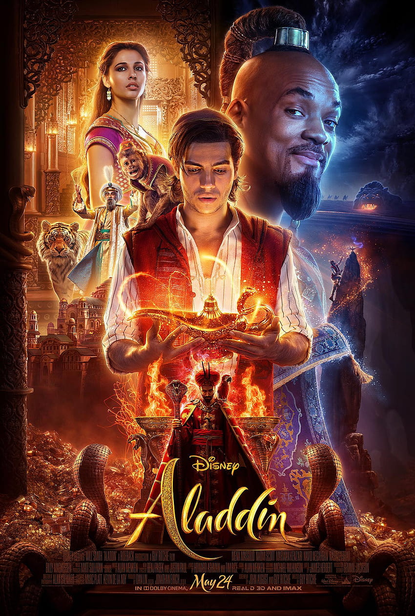 Gênio Will Smith, Filmes,, Aladdin Genie papel de parede HD