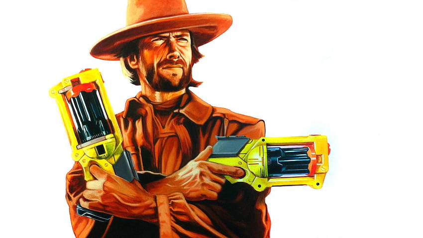Clint Eastwood [1920x1080] :, nerf guns HD wallpaper