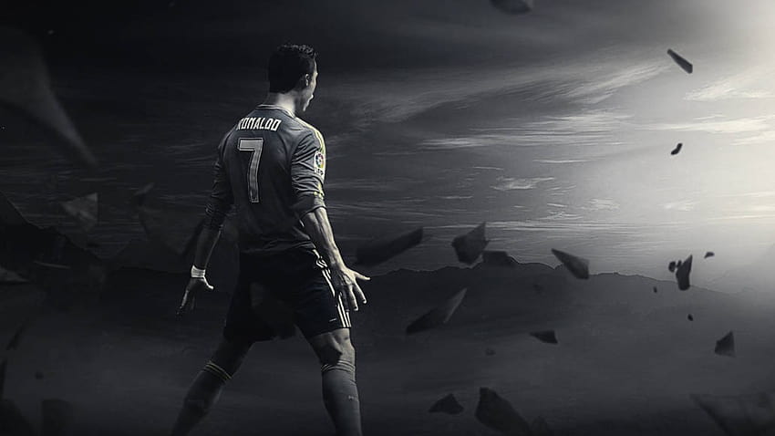 Cristiano Ronaldo, ronaldo karanlık HD duvar kağıdı