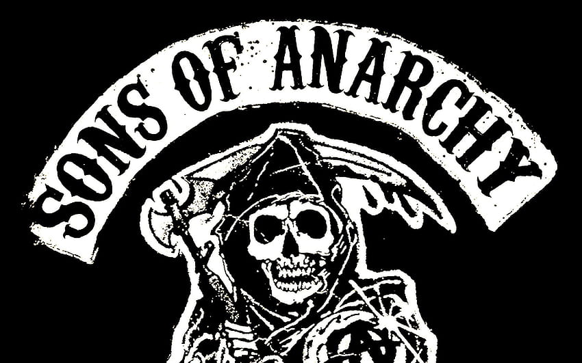 Sons Of Anarchy Pics Group, logo synów anarchii Tapeta HD