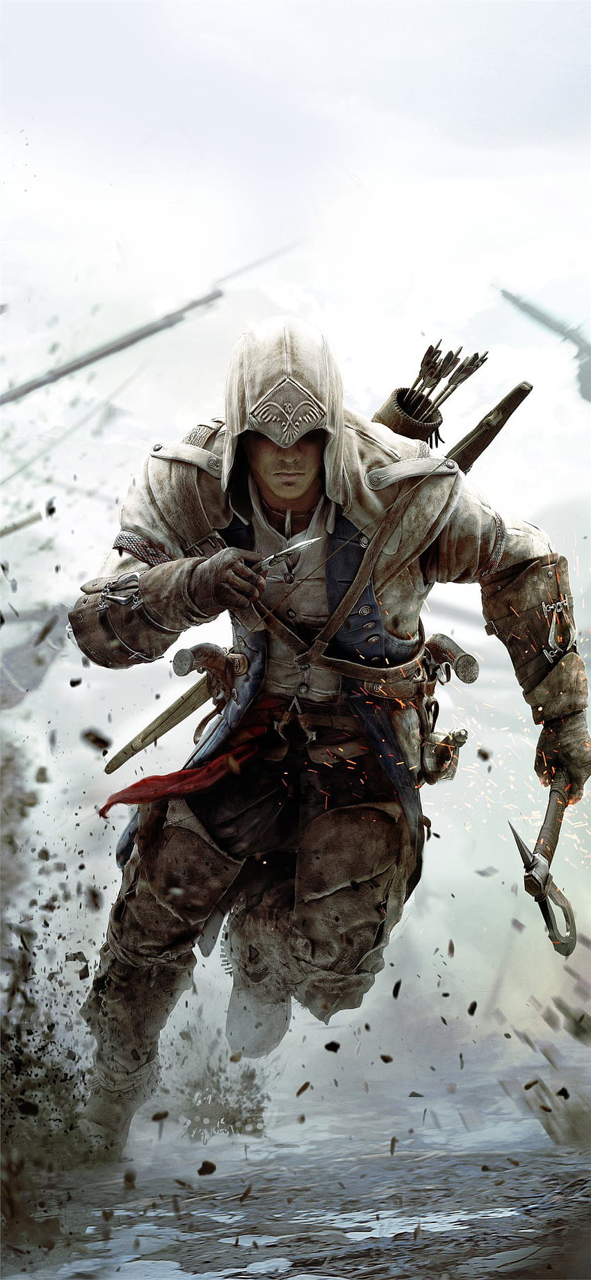 El mejor Assassins Creed iPhone X fondo de pantalla del teléfono