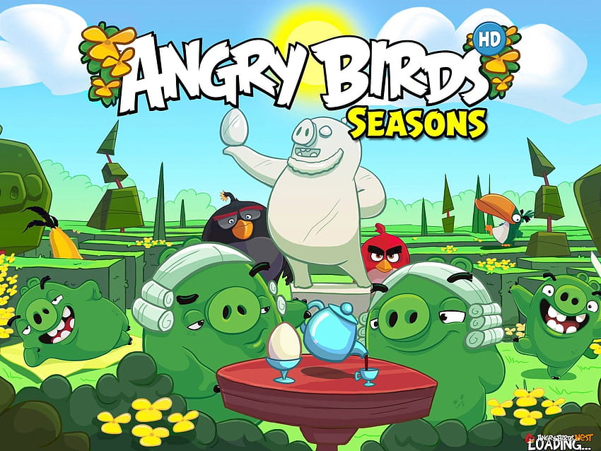 Angry Birds: Mevsimler , Video Oyunu, HQ Angry Birds: Mevsimler HD duvar kağıdı