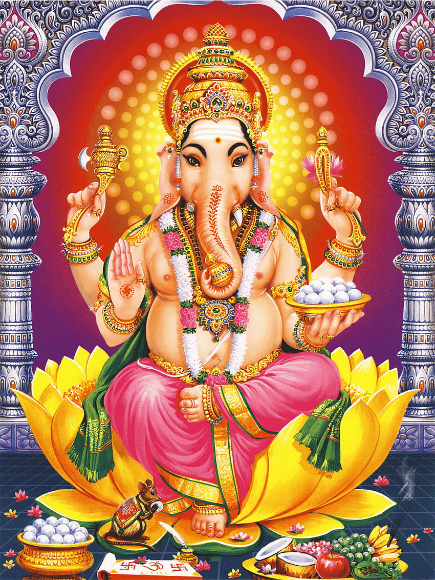 Gott Vinayagar Png für Lord Vinayagar HD-Handy-Hintergrundbild