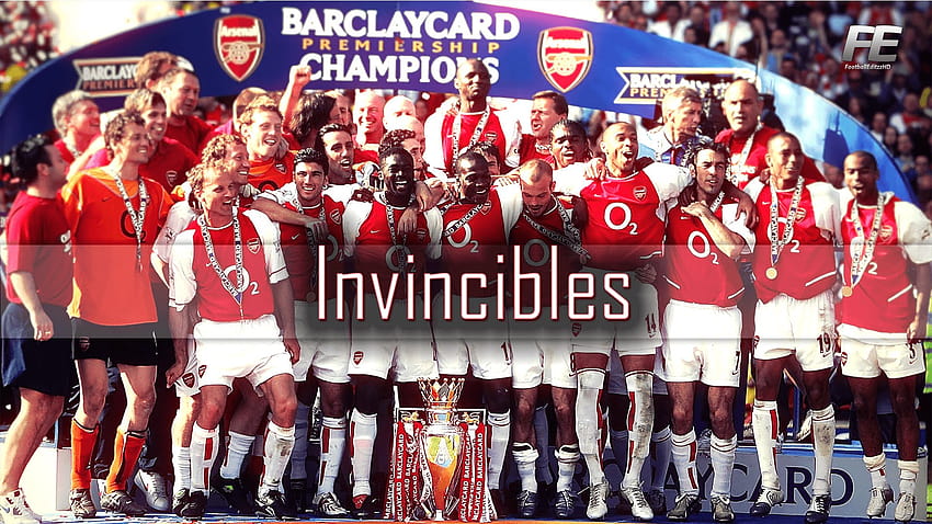Le record invincible d'Arsenal a plus de succès que les centurions actuels de Manchester City, les invincibles d'arsenal Fond d'écran HD