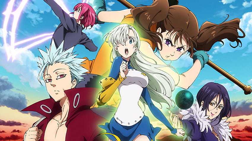 Animax Heats Up The Summer With Three All New Same, the seven deadly sins revival of the commandments HD wallpaper