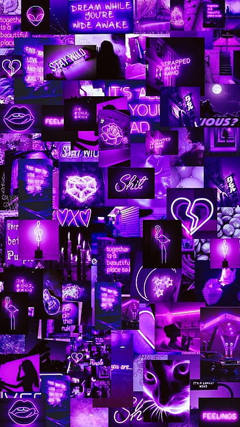 Loockscream Cores in 2021. Purple iphone, iphone neon, Purple ...