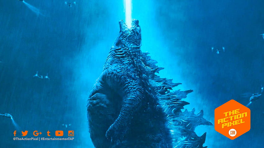 Godzilla: King Of The Monsters” unleashes an atomic breath blast in new poster – The Action Pixel, godzilla atomic breath HD wallpaper