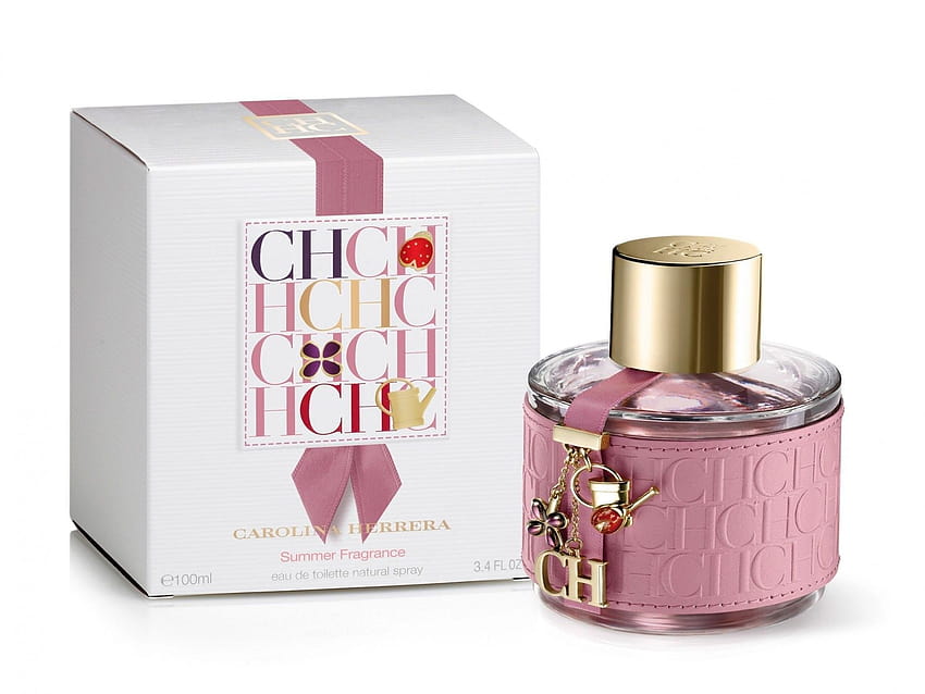Carolina Herrera Garden Party Box Parfume Fragrance Brand, парфюми HD тапет
