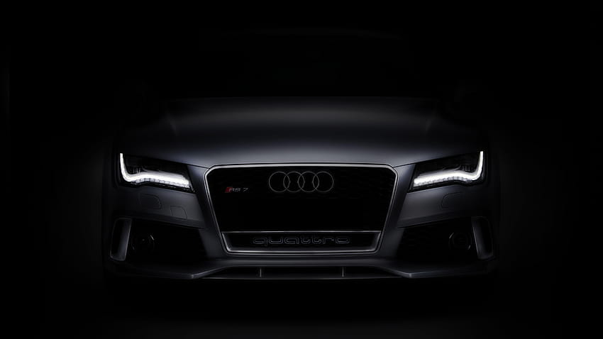 Audi Rs7 Night HD wallpaper