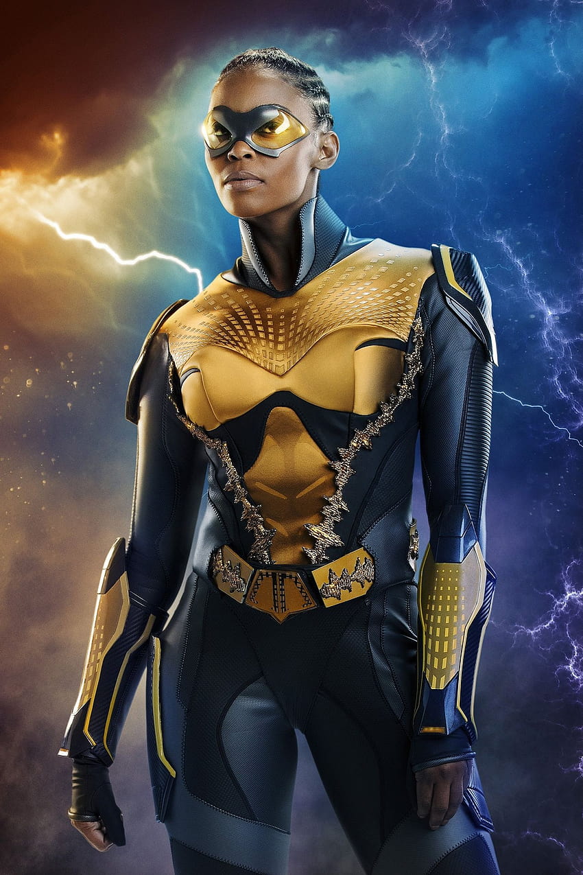 Black Lightning's Nafessa Williams on leaving a hated day job to go be a superhero HD phone wallpaper