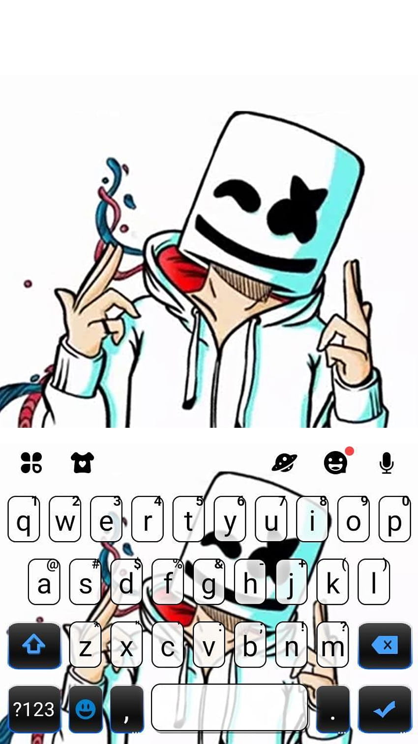 Doodle Dj Keyboard Theme para Android, doodle dj iphone fondo de pantalla del teléfono