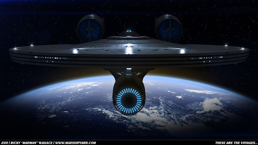 Uss Enterprise, Star-Trek-Unternehmen HD-Hintergrundbild