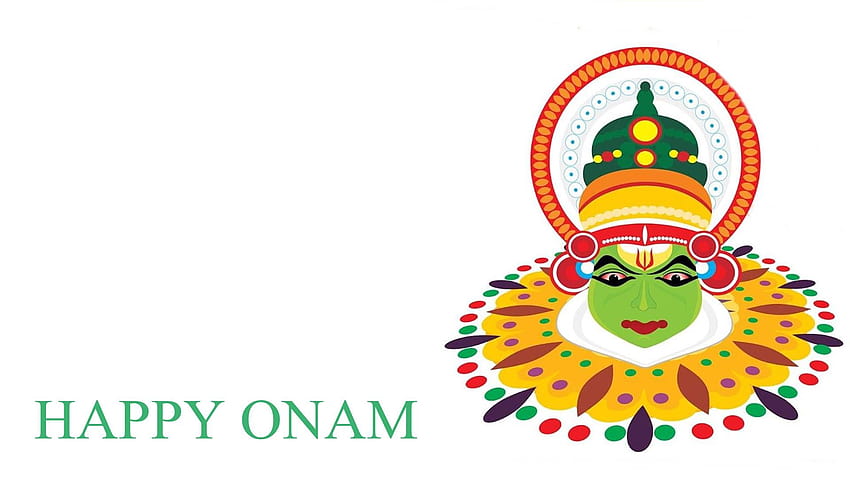 Известен фестивал Happy Onam HD тапет