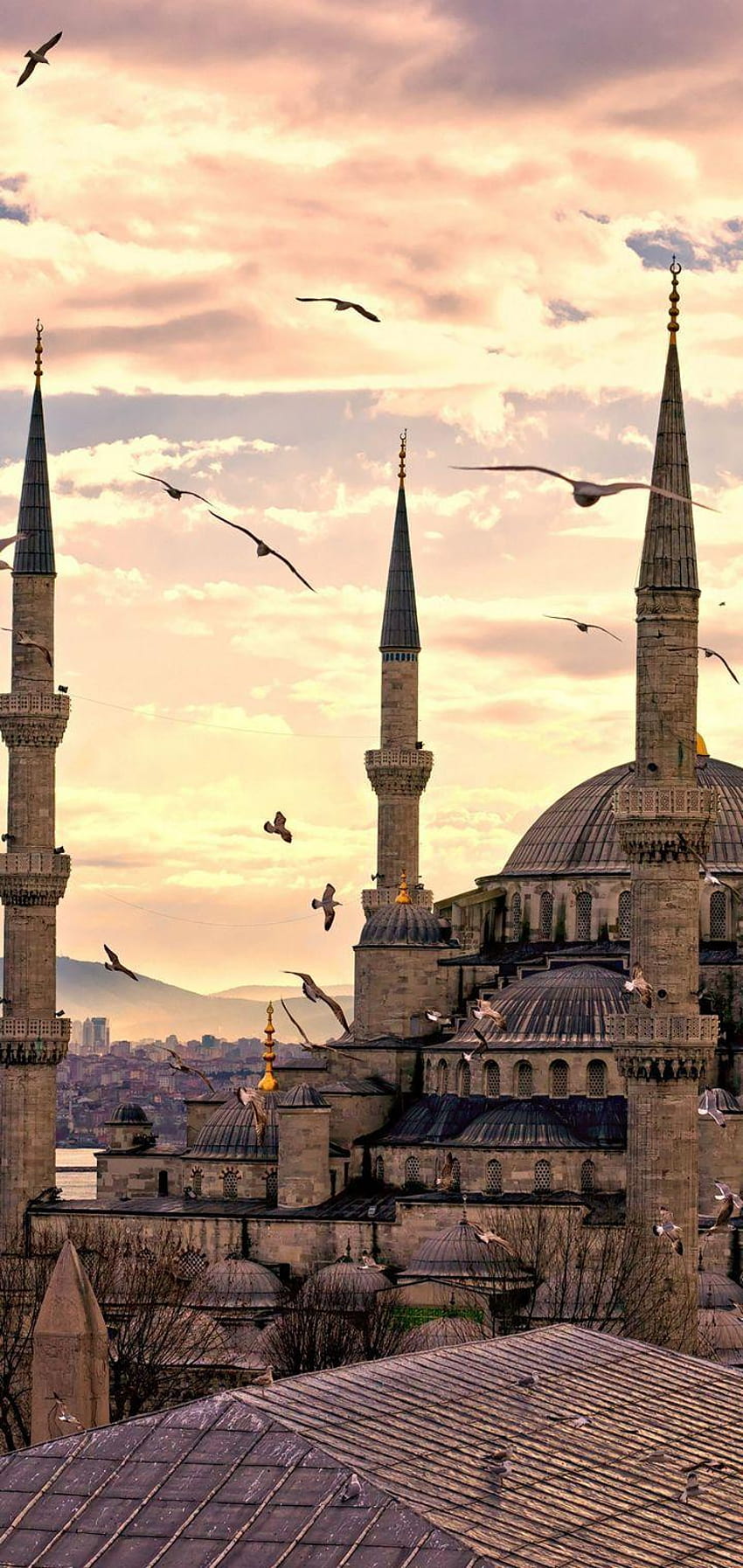 Град Турция Истанбул, истанбул iphone HD тапет за телефон